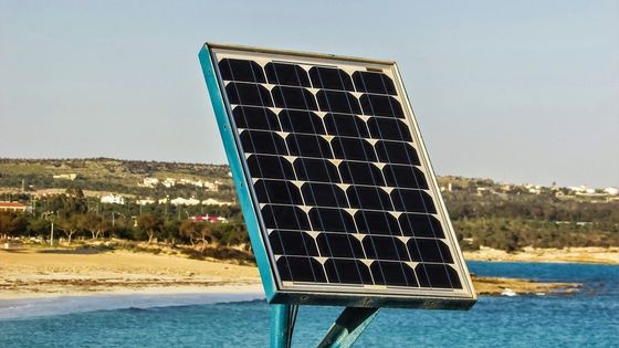 Ελεύθερα λεπτά Monocrystalline ηλιακά κύτταρα 72 156x156mm 320w 340w 360w 375W πυριτίου PID