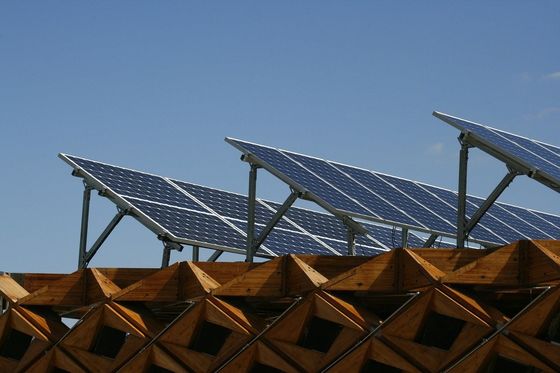 2 ηλιακό PV σύστημα Kwp που στηρίζει το Monocrystalline κύτταρο 96 ηλιακή ενότητα 540W 550W 560W PV κυττάρων BIPV